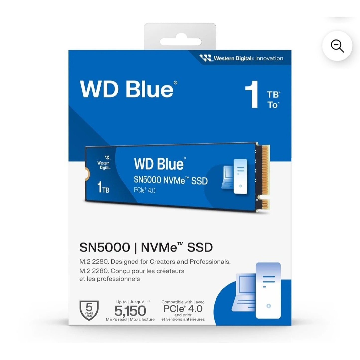 WD Blue 1tb ssd 5000