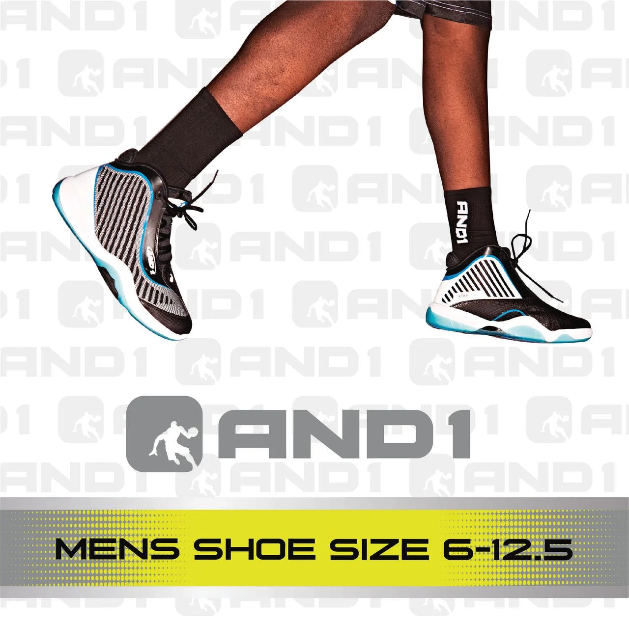 AND1 Men'S Socks, Cushion Quarter Socks, 12 Pack