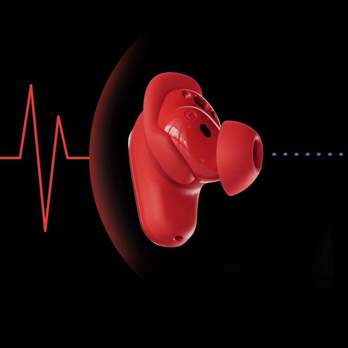 Skullcandy Method 360 ANC Wireless Earbuds Sound by Bose - Plasma Red NEW Sealed