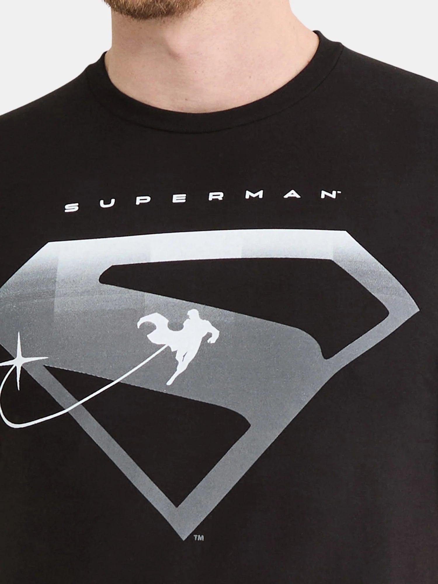 Superman Metropolis Men'S & Big Men'S Shield Front & Foil Back Cotton Graphic Tee, Sizes S-3XL
