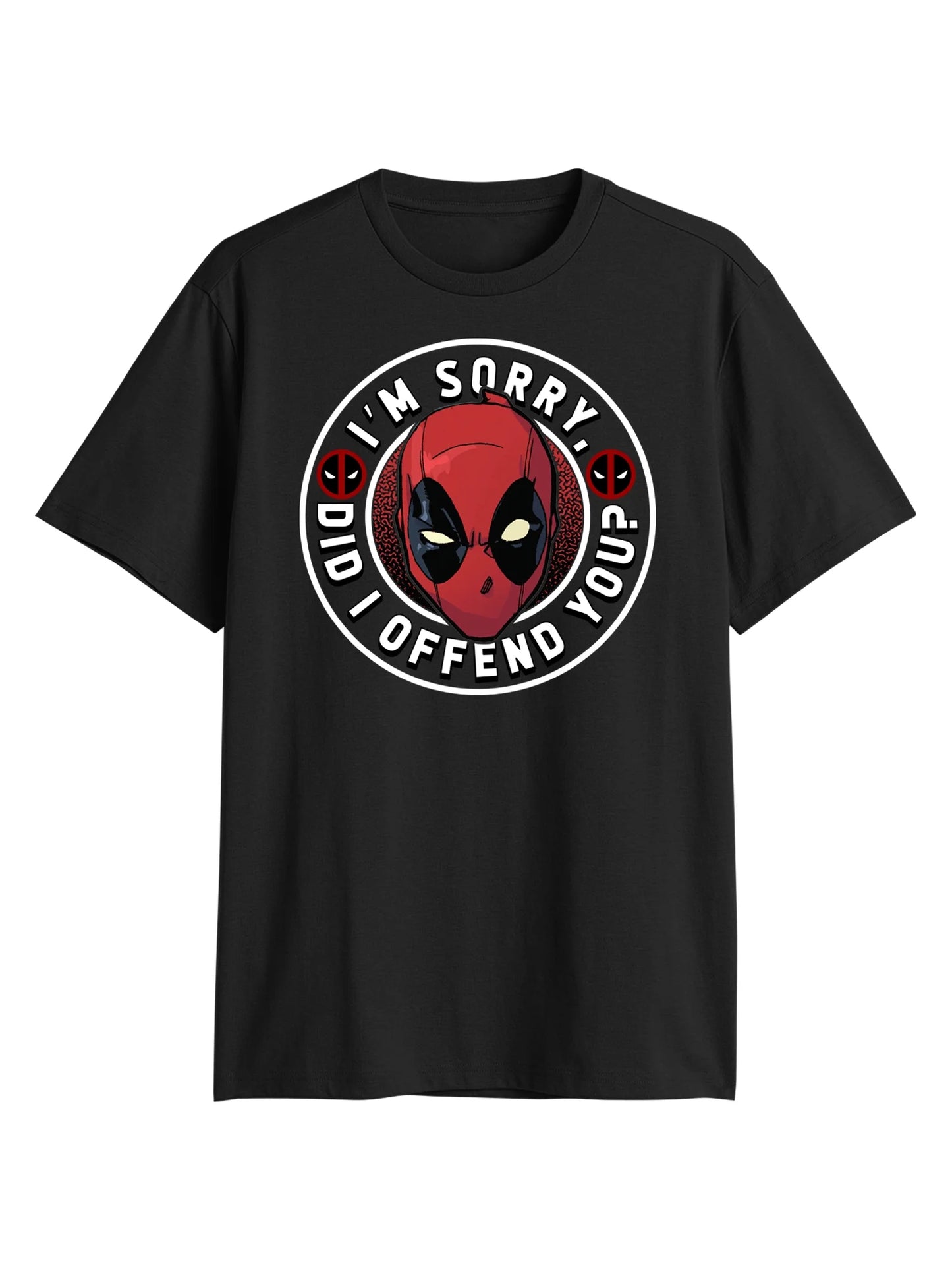 Deadpool Men'S and Big Men'S Graphic Tee with Short Sleeves, Sizes S-3XL