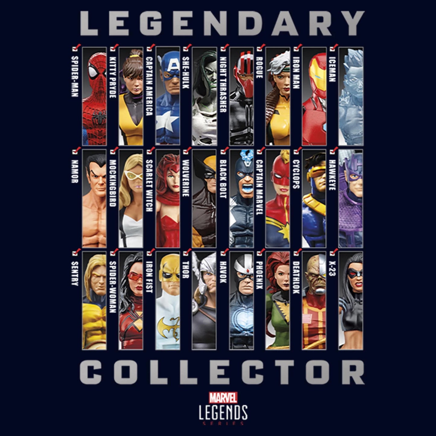 Men'S Marvel Avengers Legendary Collector Graphic T-Shirt