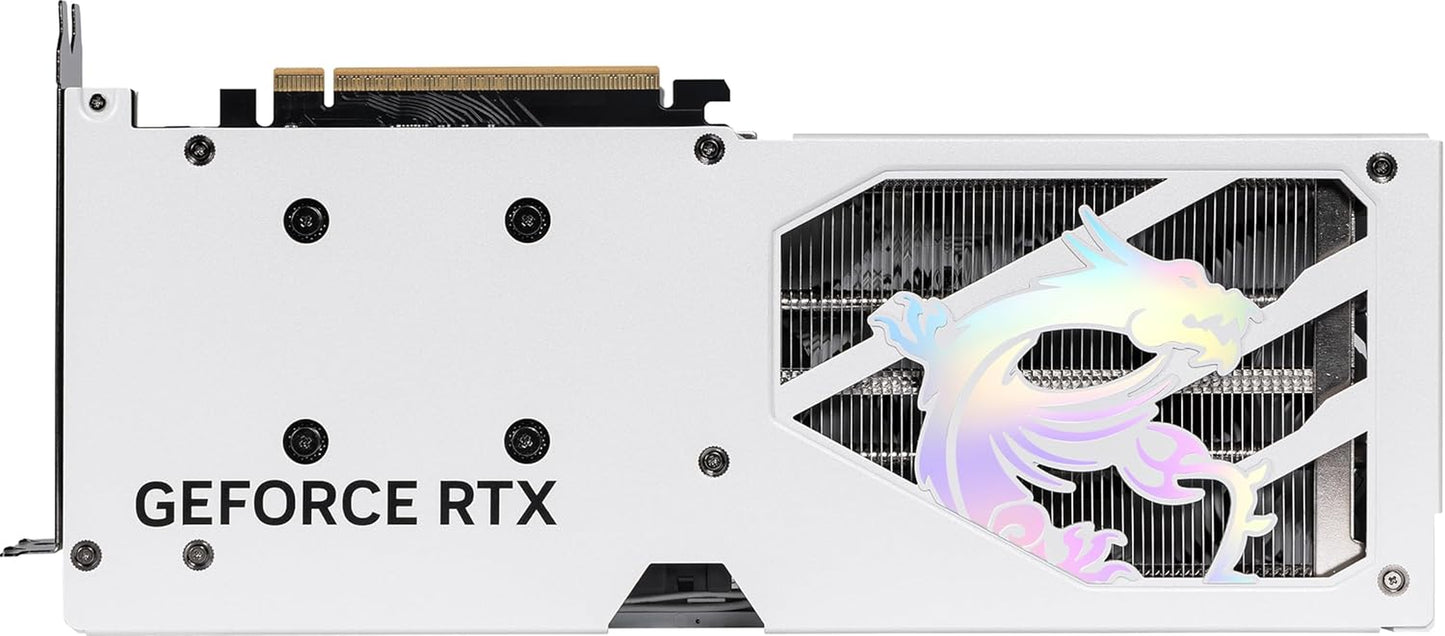 MSI Gaming RTX 5060 8G Gaming Trio OC White Graphics Card (8GB Gddr7,Tba-Bit, Extreme Performance: TBA Mhz, Displayport X3 2.1A, HDMI 2.1B, NVIDIA Blackwell Architecture)
