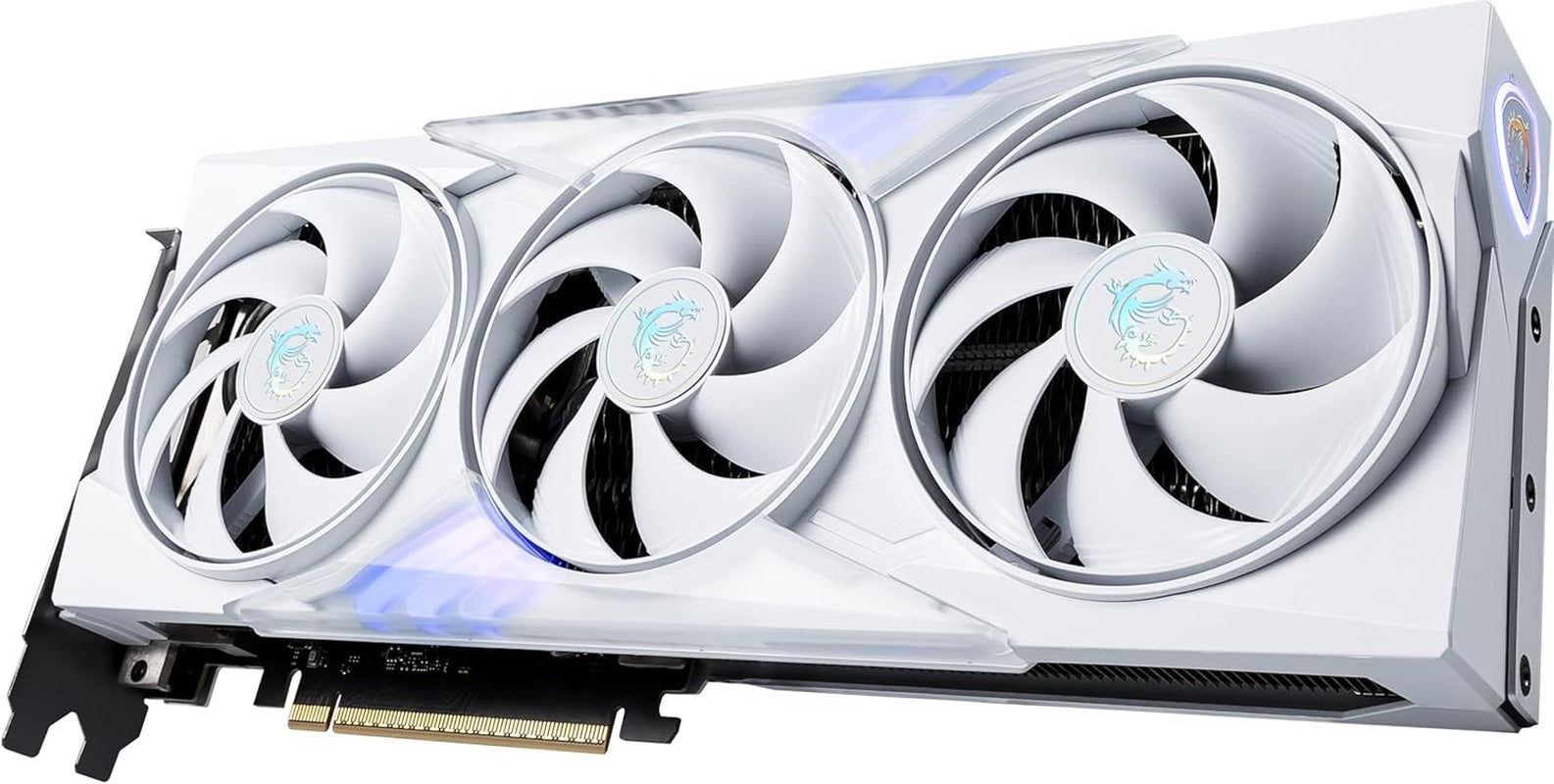 MSI Gaming RTX 5060 Ti 8G Gaming Trio OC White Graphics Card (8GB Gddr7,128-Bit, Extreme Performance: 2662 Mhz, Displayport X3 2.1A, HDMI 2.1B, NVIDIA Blackwell Architecture