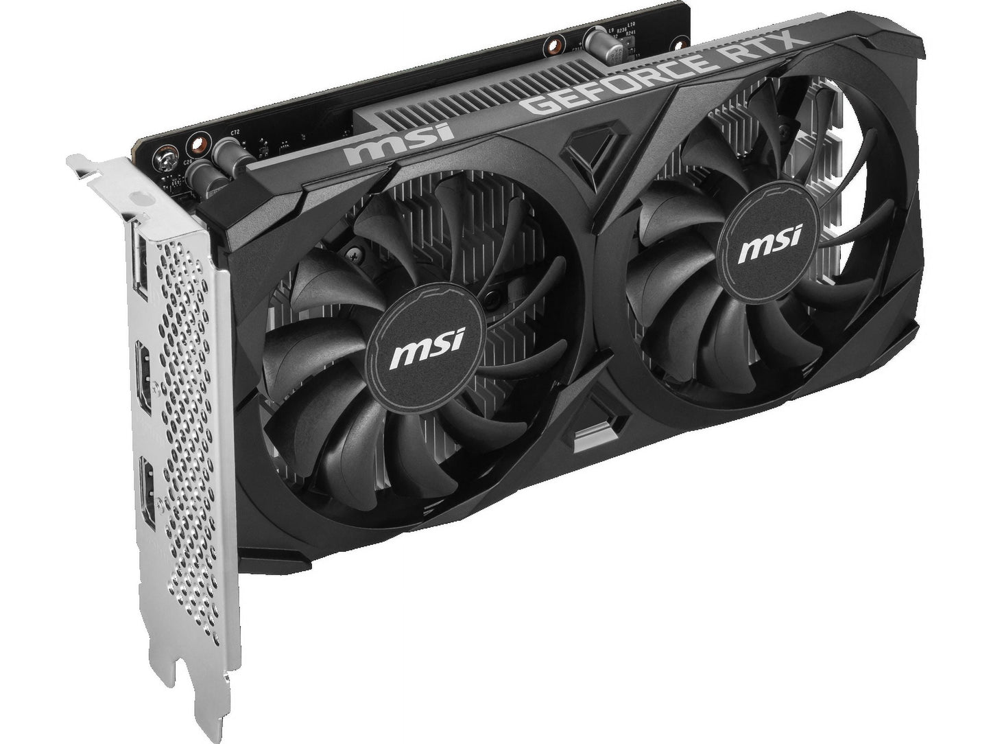 MSI NVIDIA Geforce RTX 3050 Ventus OC 6GB GDDR6 Graphic Card G3050V2X6C