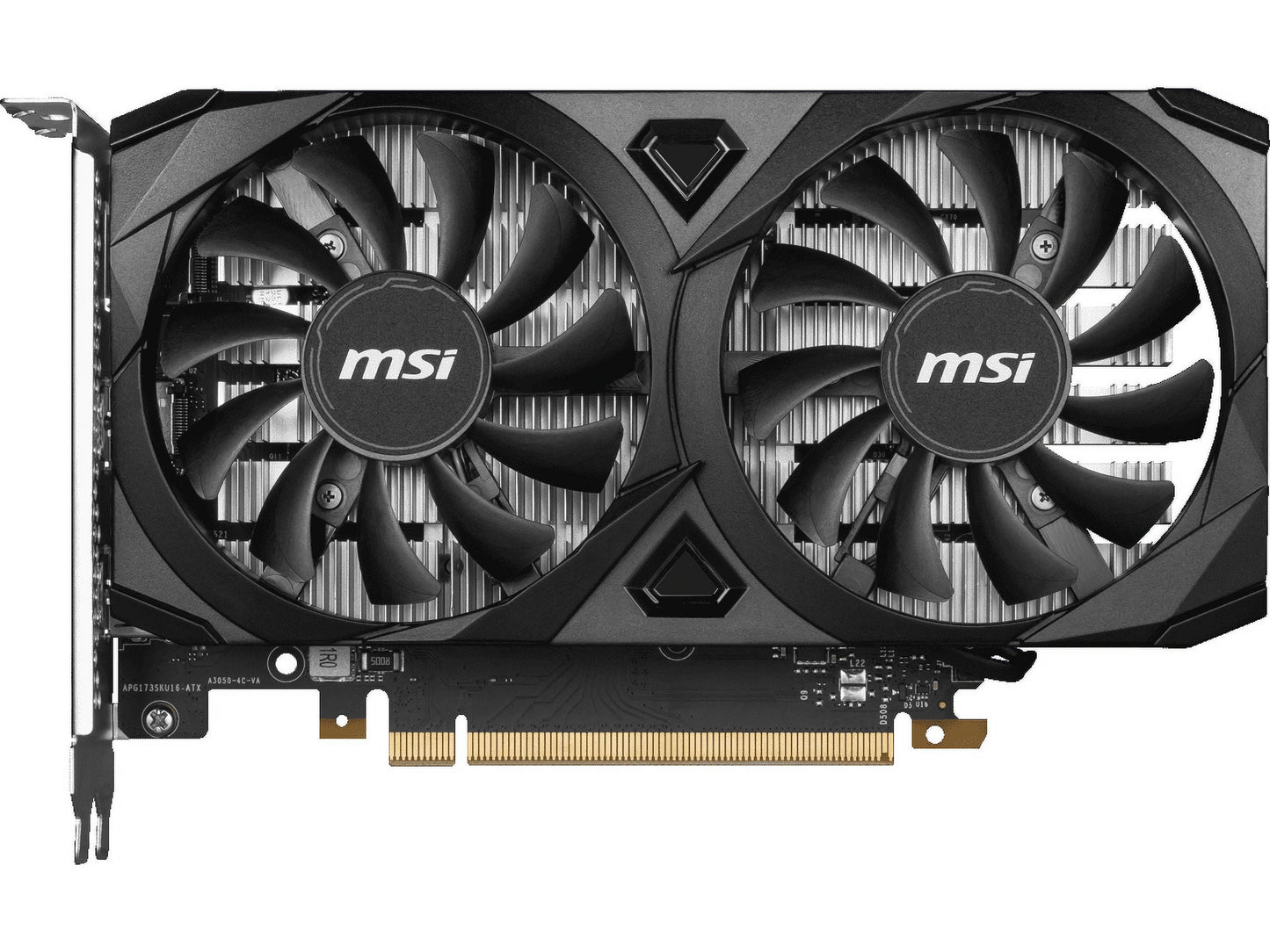 MSI NVIDIA Geforce RTX 3050 Ventus OC 6GB GDDR6 Graphic Card G3050V2X6C