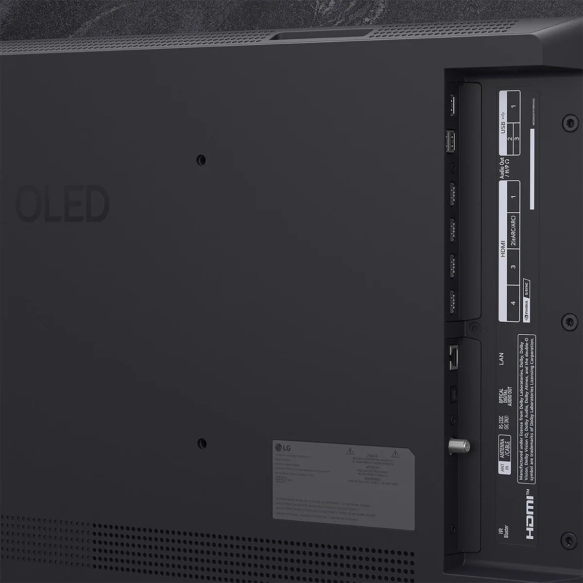 LG 42" C5 Series 4K UHD OLED Evo AI Smart Webos 25 TV, OLED42C5PUA