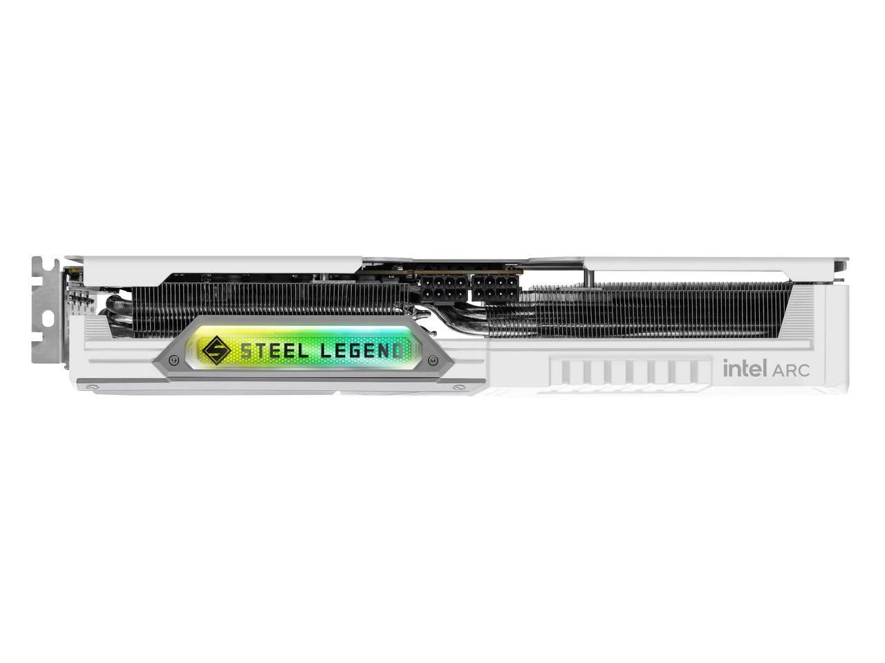 Asrock STEEL LEGEND Arc B580 12GB GDDR6 PCI Express 4.0 X8 ATX Graphics Card B580 SL 12GO