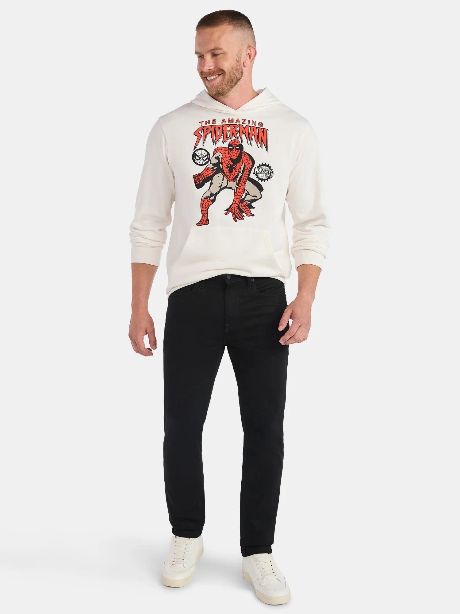 Spider-Man Men'S and Big Men'S Graphic Hoodie, Sizes XS-3XL