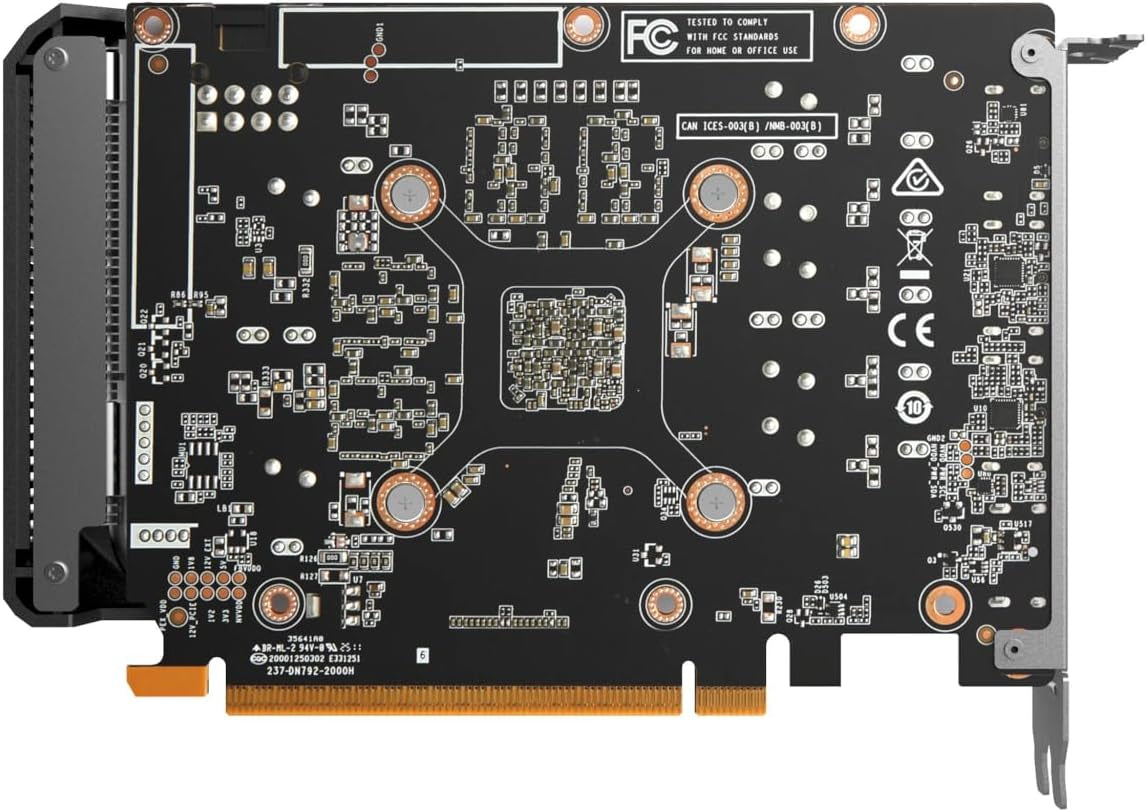 ZOTAC Gaming Geforce RTX 5050 Solo DLSS 4 8GB GDDR6 128-Bit 20 Gbps PCIE 5.0 Gaming Graphics Card, Sff-Ready Super Compact Card, ZT-B50500G-10L