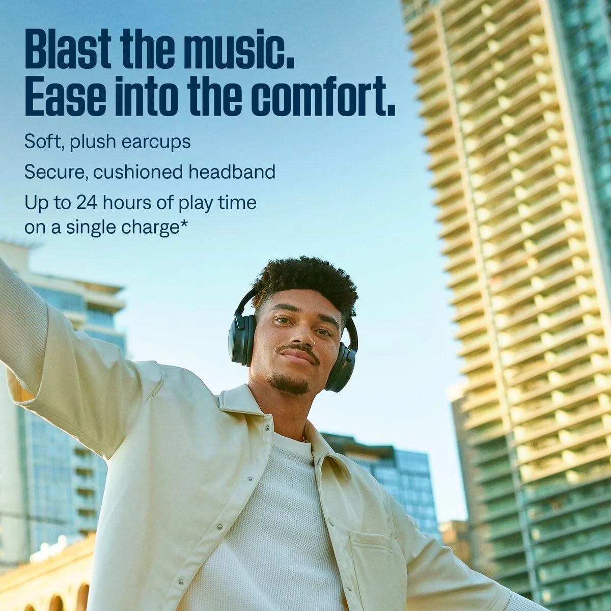 Bose Quietcomfort Headphones, Bluetooth over Ear Noise Cancelling Headphones, Black