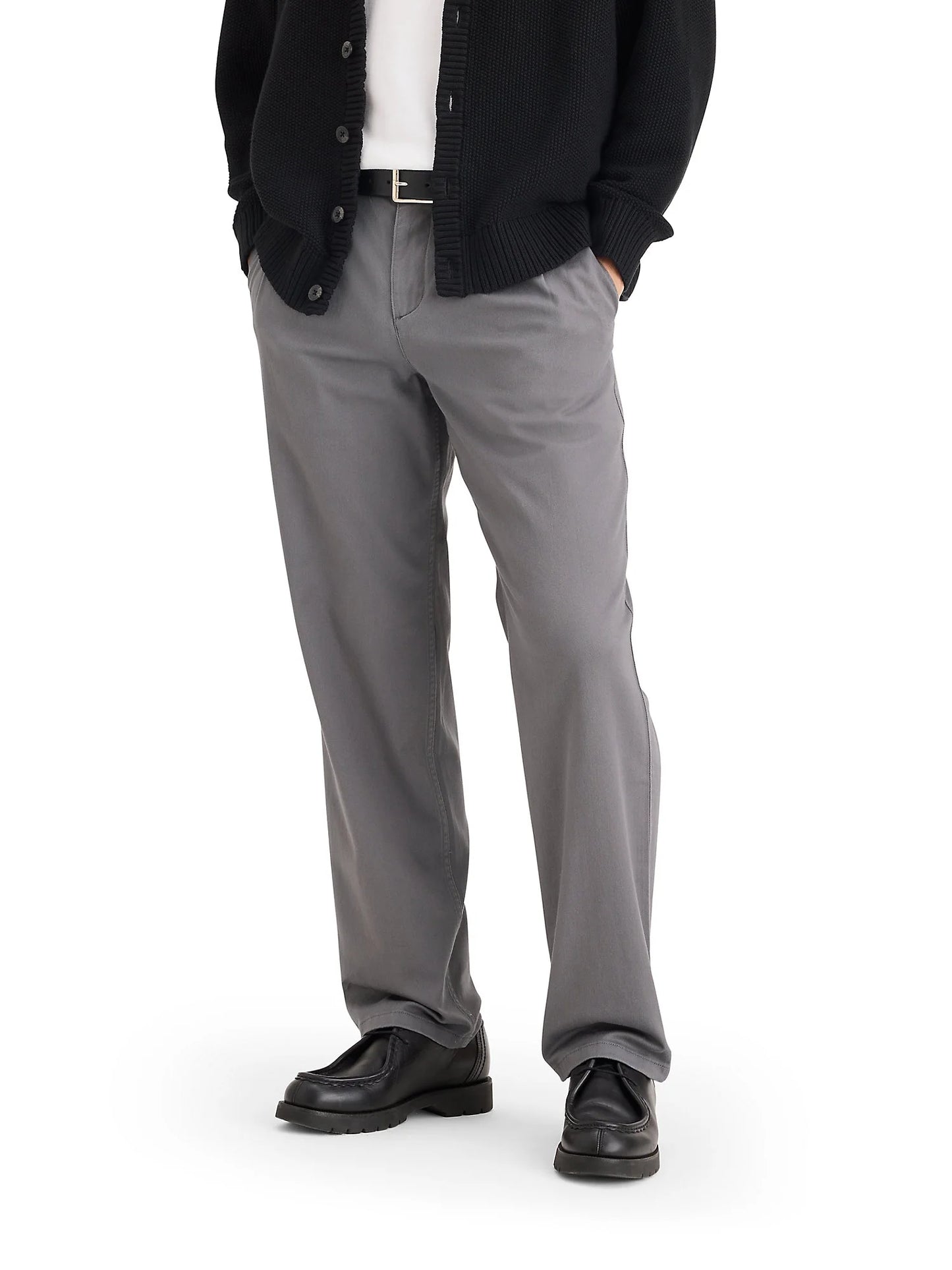 Dockers Men'S Straight Fit Pleated Casual Chino Pants