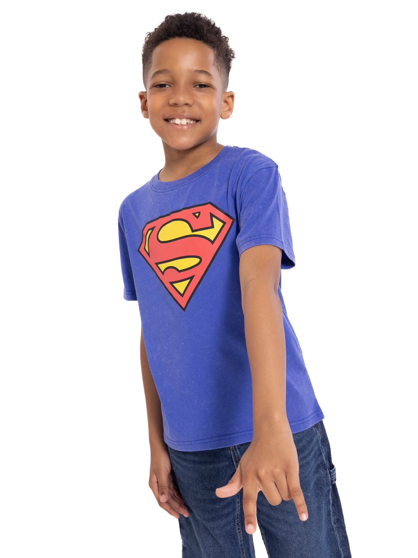 Spider-Man Boys Mineral Washed Graphic Tee with Short Sleeves, Sizes 4-18