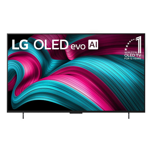 LG 42" C5 Series 4K UHD OLED Evo AI Smart Webos 25 TV, OLED42C5PUA
