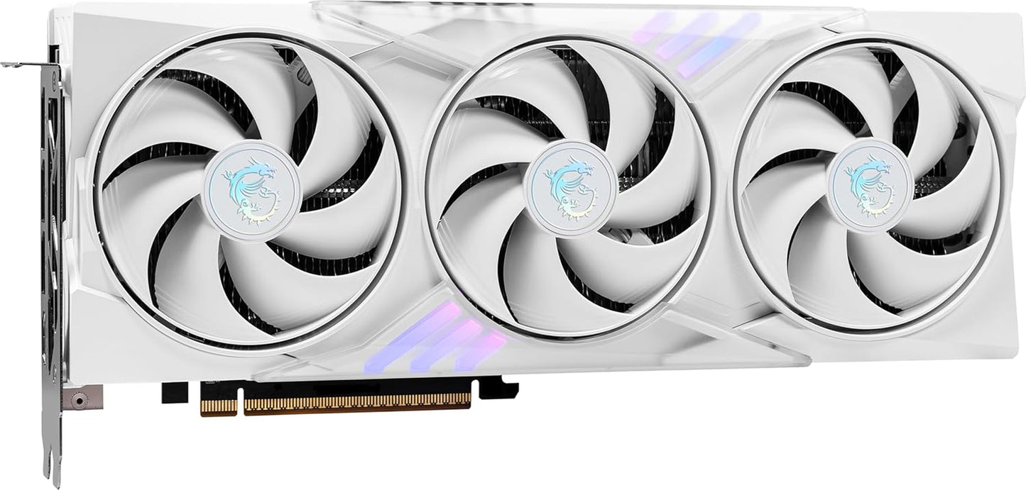 MSI Gaming RTX 5060 8G Gaming Trio OC White Graphics Card (8GB Gddr7,Tba-Bit, Extreme Performance: TBA Mhz, Displayport X3 2.1A, HDMI 2.1B, NVIDIA Blackwell Architecture)