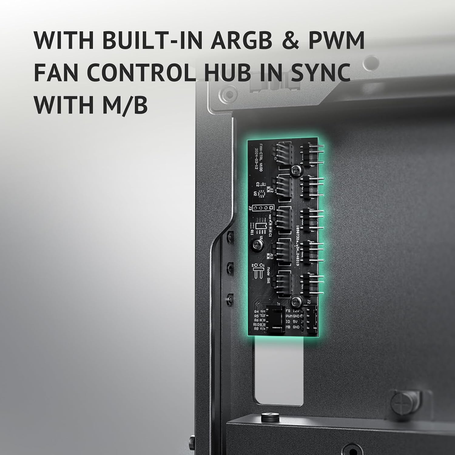 Antec Flux Pro, 6 X PWM Fans Included, High-Airflow Front Panel with Walnut Wood, Ishift PSU 90° Mount, USB3.0 X 2, Type-C, 420Mm Radiator Support, Temp. Display, Full-Tower E-ATX PC Case