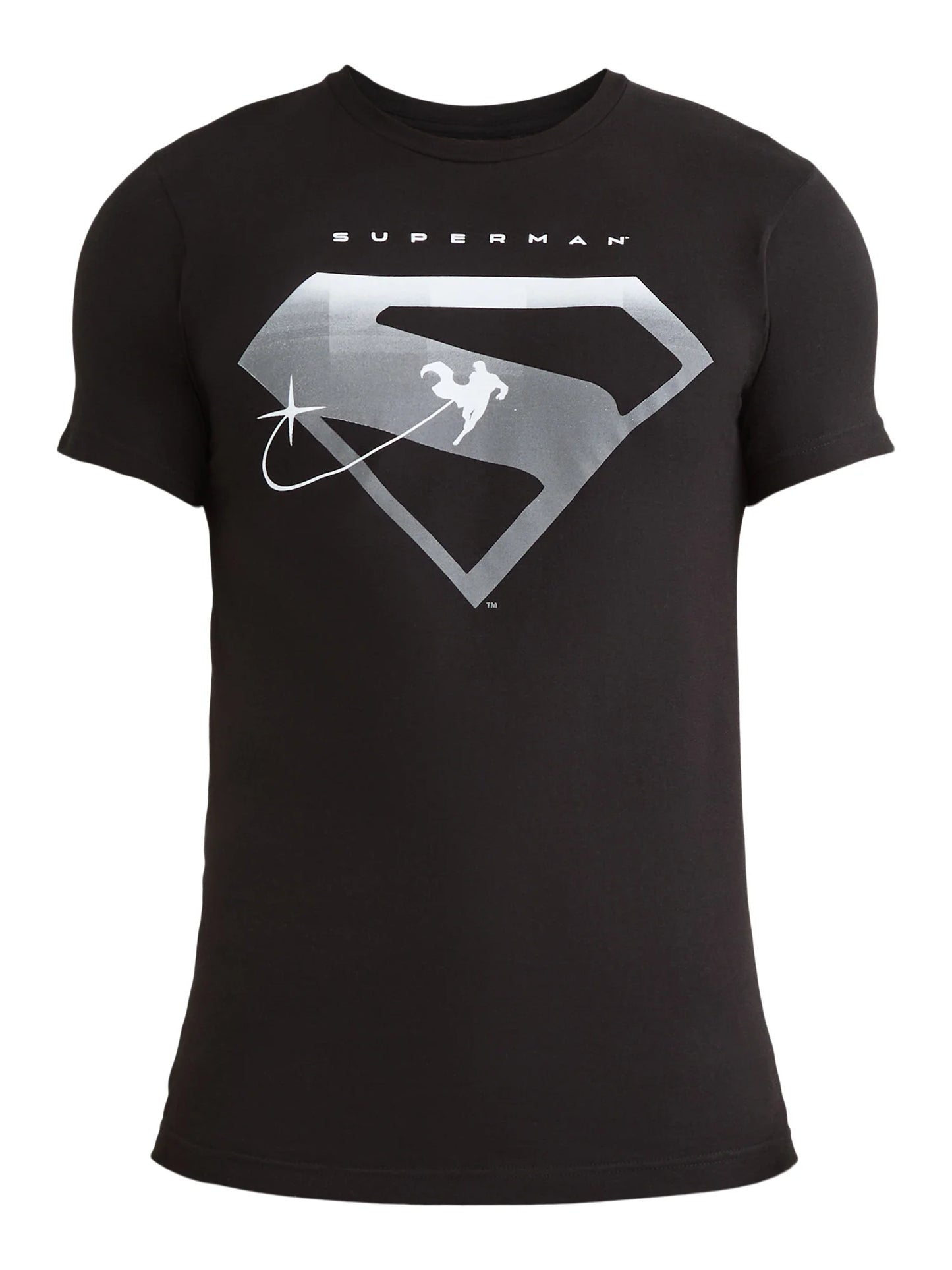 Superman Metropolis Men'S & Big Men'S Shield Front & Foil Back Cotton Graphic Tee, Sizes S-3XL