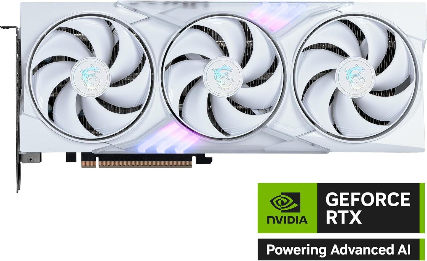 MSI Gaming RTX 5060 Ti 8G Gaming Trio OC White Graphics Card (8GB Gddr7,128-Bit, Extreme Performance: 2662 Mhz, Displayport X3 2.1A, HDMI 2.1B, NVIDIA Blackwell Architecture