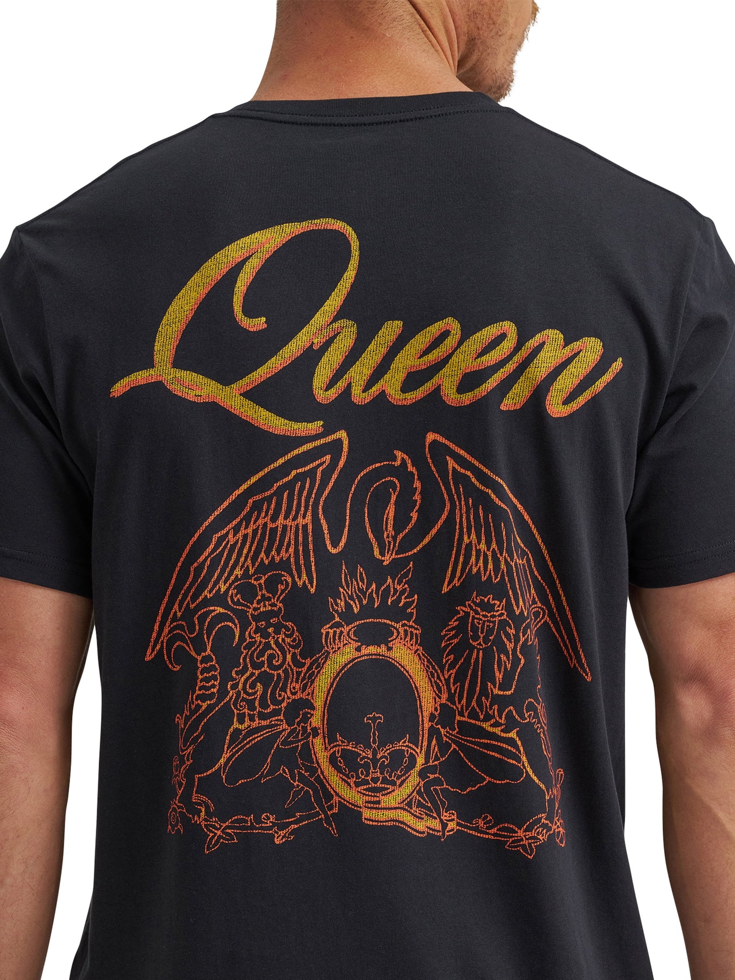 Wrangler® Men'S Short Sleeve Queen Graphic Band Tee, Sizes S-3XL