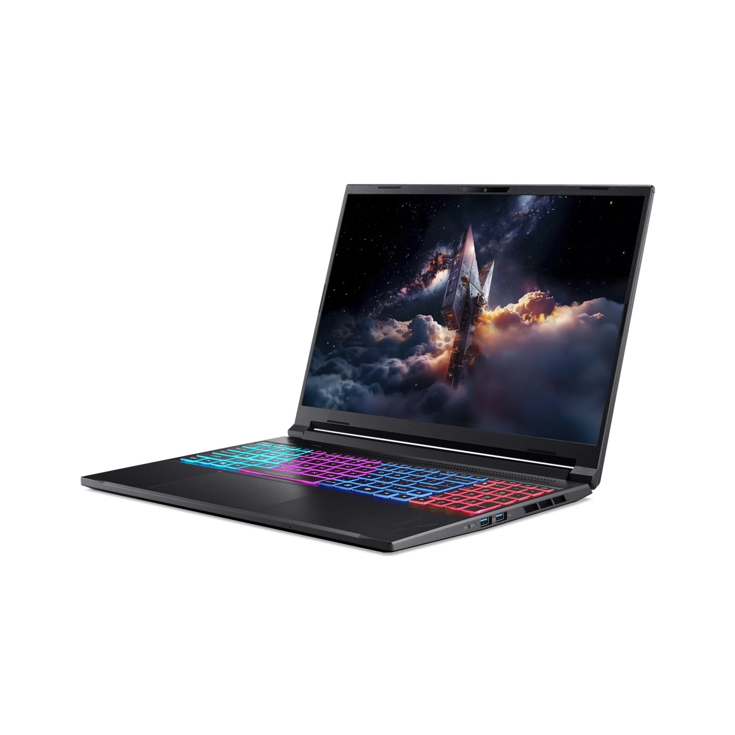 Acer Nitro V 16S 16” WUXGA IPS 180Hz Gaming Laptop, Intel Core 7 Processor 240H, NVIDIA Geforce RTX 5060 with 8GB GDDR7 VRAM, 16GB RAM, 1TB Pcie Gen 4 SSD, Obsidian Black