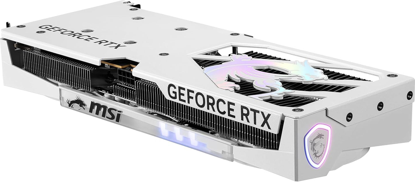 MSI Gaming RTX 5060 8G Gaming Trio OC White Graphics Card (8GB Gddr7,Tba-Bit, Extreme Performance: TBA Mhz, Displayport X3 2.1A, HDMI 2.1B, NVIDIA Blackwell Architecture)